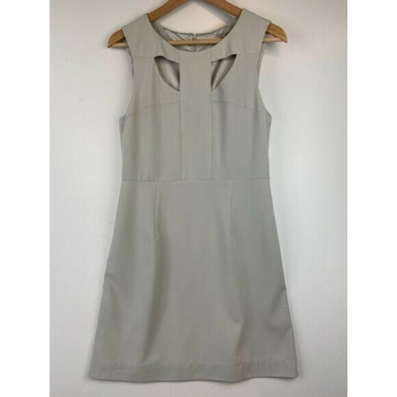 Forever 21 Womens Sleeveless Dress Light Grey Size M - Picture 1 of 9